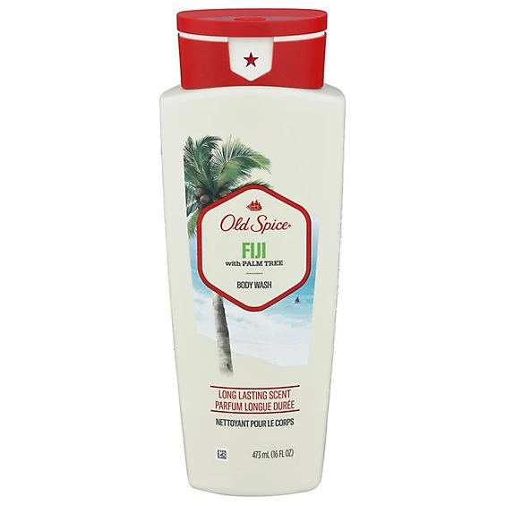 Old Spice Body Wash for Men Fiji with Palm Tree Scent Inspired by Nature  16 fl oz
