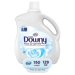 Downy Ultra Downy Free & Gentle Liquid Fabric Conditioner (Fabric Softener)  129oz