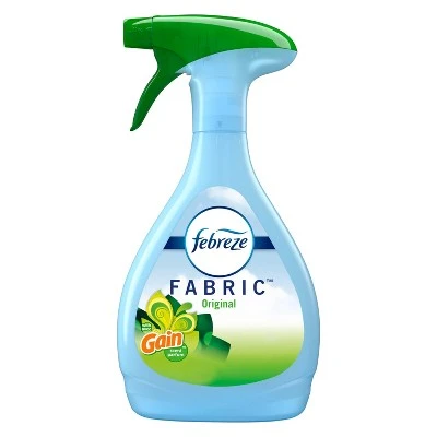 Febreze Odor Eliminating Fabric Refresher with Gain  Original  27 fl oz