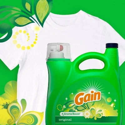 Gain Original Liquid Laundry Detergent  165 fl oz