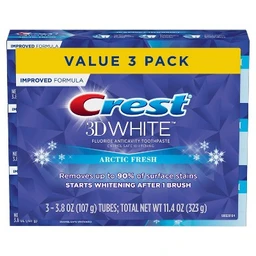 Crest Crest 3D White Arctic Fresh Whitening Toothpaste Icy Cool Mint 4.1oz