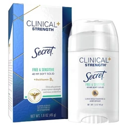 Secret Secret Clinical Strength Sensitive Unscented Soft Solid Antiperspirant & Deodorant  1.6oz