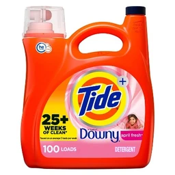 Tide Tide plus Touch of Downy April Fresh Liquid Laundry Detergent 154 fl oz