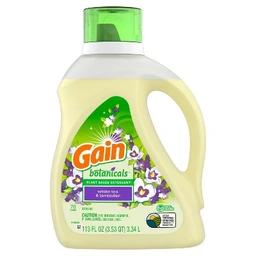 Gain Gain Botanicals Plant Based White Tea & Lavender Liquid Laundry Detergent 120 Fl oz