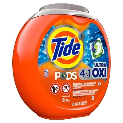 Tide Pods Laundry Detergent Pacs Ultra Oxi