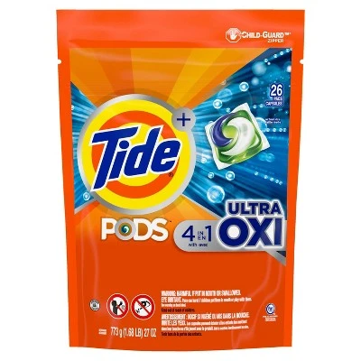 Tide Pods Laundry Detergent Pacs Ultra Oxi