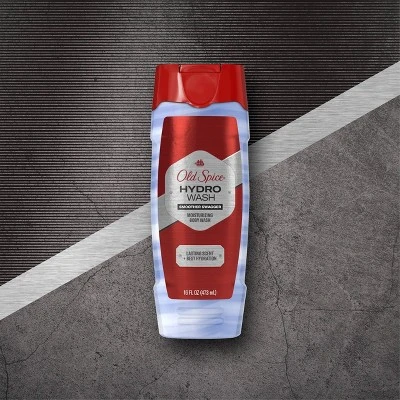 Old Spice Hardest Working Smoother Swagger Hydro Body Wash for Men  16oz