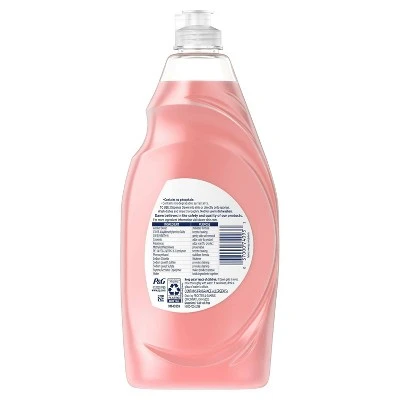 Dawn Ultra Gentle Clean Dishwashing Liquid Dish Soap, Pomegranate & Rose Water Scent 24 fl oz