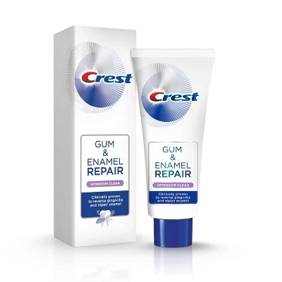 Crest Gum & Enamel Repair Toothpaste For Gum Care Intensive Clean 4.1oz