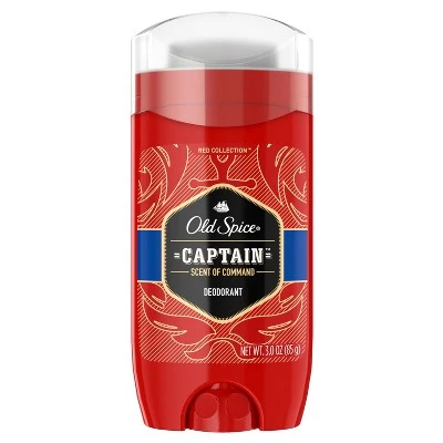 Old Spice Red Collection Captain Deodorant  3oz