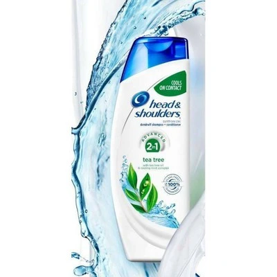 Head & Shoulders Dandruff Treatment/Dandruff Shampoo & Conditioner with Tea Tree Oil  13.5 fl oz