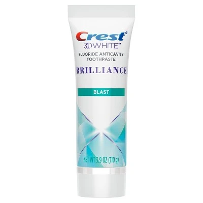 Crest 3D White Brilliance Blast Whitening Toothpaste Energizing Mint 4.1oz