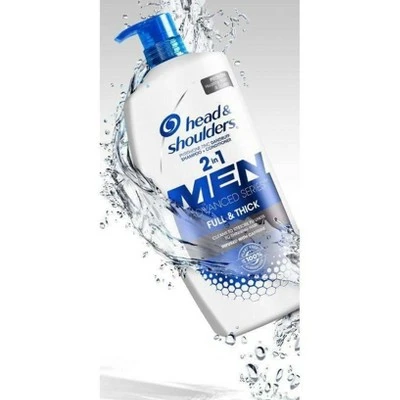 Head & Shoulders Full & Thick Anti Dandruff 2 in 1 Shampoo & Conditioner 31.4 fl oz