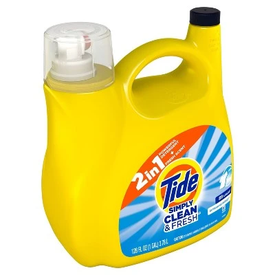 Tide Simply Clean & Fresh Refreshing Breeze Liquid Laundry Detergent