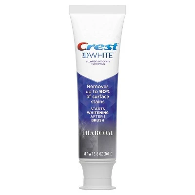 Crest 3D White Charcoal Whitening Toothpaste 4.1oz