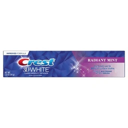 Crest Crest 3D White Whitening Toothpaste Radiant Mint  5.4oz