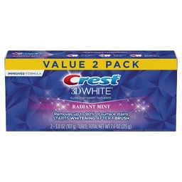 Crest Crest 3D White Whitening Toothpaste, Radiant Mint  4.1oz