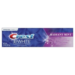 Crest Crest 3D White Whitening Toothpaste, Radiant Mint 4.1oz