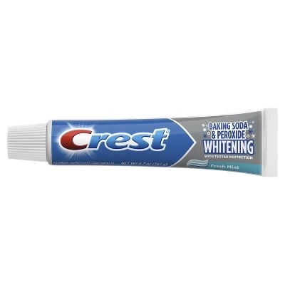Crest Baking Soda & Peroxide Whitening with Tartar Protection Toothpaste  Fresh Mint