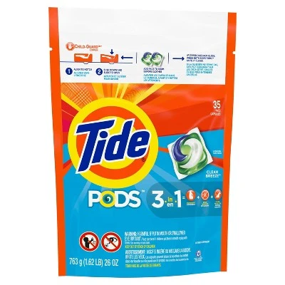 Tide PODS Laundry Detergent Pacs Ocean Mist
