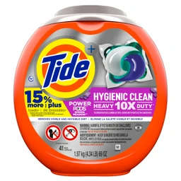 Tide Tide Power Pods Spring Meadow Laundry Detergent Liquid Pacs Designed for Large Loads  41ct