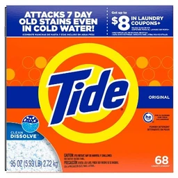 Tide Tide Turbo Original High Efficiency Powder Laundry Detergent