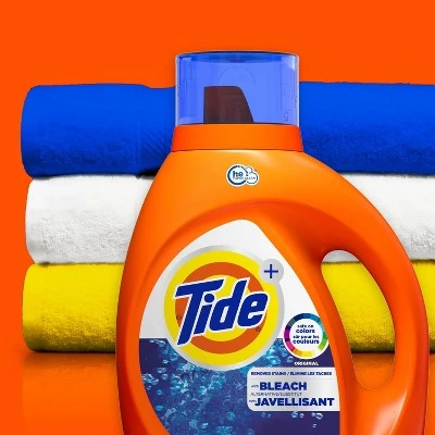 Tide Original Plus Bleach Alternative High Efficiency Liquid Laundry Detergent