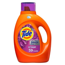 Tide Tide Plus Febreze Spring & Renewal High Efficiency Liquid Laundry Detergent
