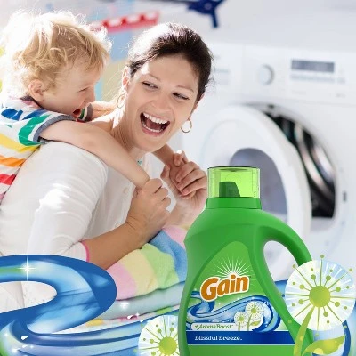 Gain Blissful Breeze Laundry Detergents 120oz