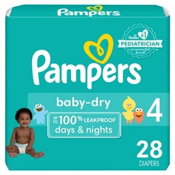 Pampers Pampers Baby Dry Diapers  (Select Size & Count)