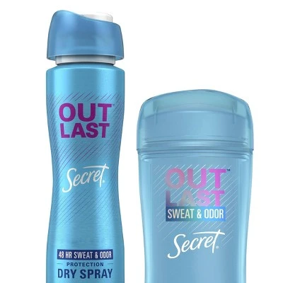 Secret Outlast Clear Gel Antiperspirant & Deodorant for Women Unscented  2.6oz