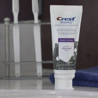 Crest 3D White Charcoal Whitening Toothpaste 4.1oz