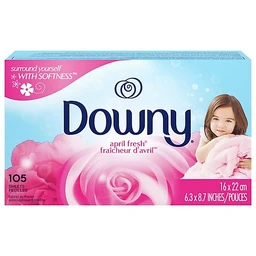  Downy April Fresh Fabric Softener Dryer Sheets 105ct
