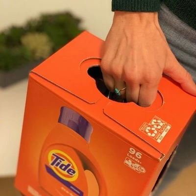 Tide Liquid Laundry Detergent Eco Box  Original Scent  105 fl oz