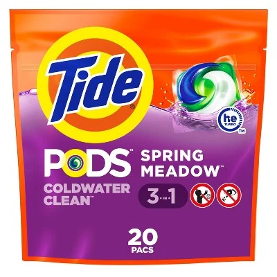 Tide Pods Laundry Detergent Pacs Spring Meadow