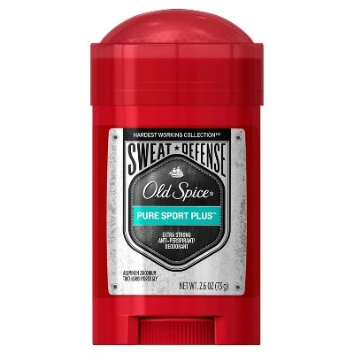 Old Spice Hardest Working Collection Antiperspirant & Deodorant for Men Pure Sport Plus