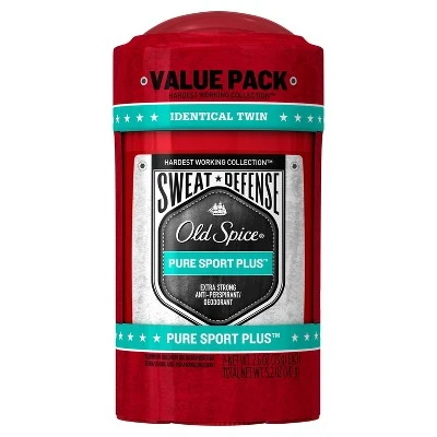 Old Spice Hardest Working Collection Antiperspirant & Deodorant for Men Pure Sport Plus