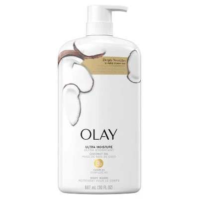 Olay Ultra Moisture Body Wash with Coconut Oil  30 fl oz