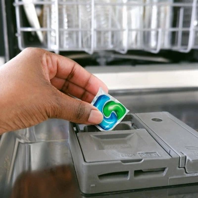Cascade Complete ActionPacs Dishwasher Detergent Lemon Scent 63ct