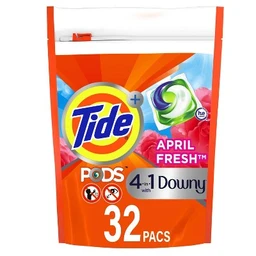 Tide Tide Pods Laundry Detergent Pacs with Downy April Fresh