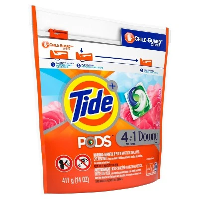 Tide Pods Laundry Detergent Pacs with Downy April Fresh