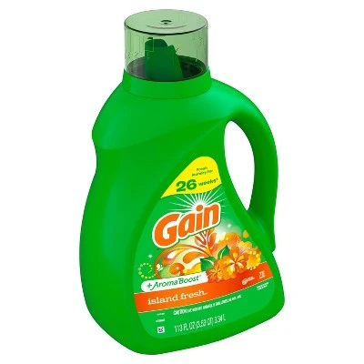 Gain Island Fresh + Aroma Boost Liquid Laundry Detergent