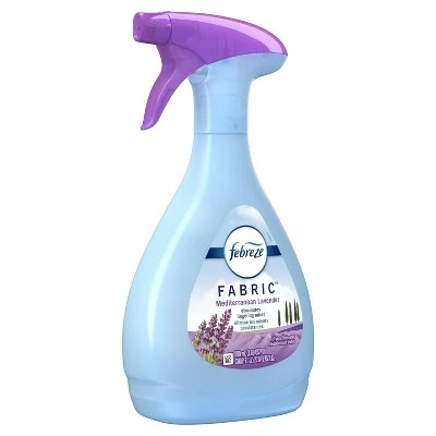 Febreze Odor Eliminating Fabric Refresher  Mediterranean Lavender  27 fl oz