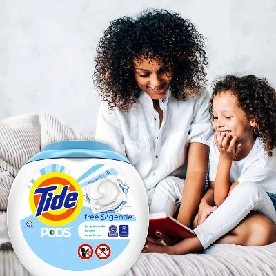 Tide PODS Laundry Detergent Pacs Free & Gentle