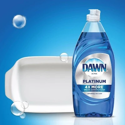 Dawn Ultra Platinum Refreshing Rain Scented Dishwashing Liquid
