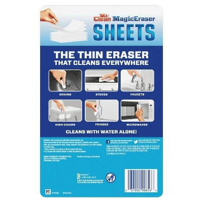 Mr. Clean Sheets Erasers
