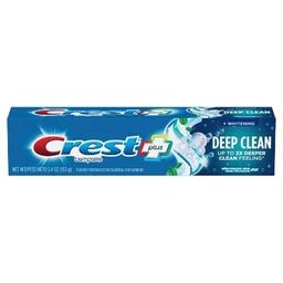Crest Crest + Deep Clean Complete Whitening Toothpaste Effervescent Mint 5.4oz