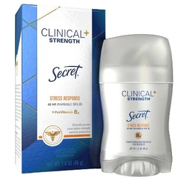 Secret Secret Stress Response Clinical Strength Invisible Solid Antiperspirant & Deodorant for Women  1.6oz