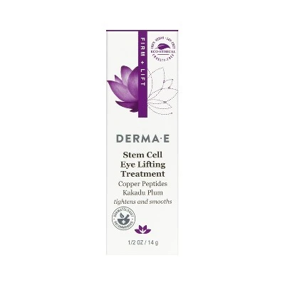 Derma E Firming DMAE Eye Lift  Peptides & Vitamin B3  0.5oz