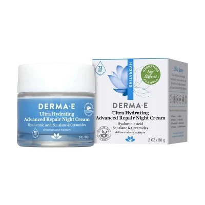 Derma E Hydrating Night Cream  2 oz